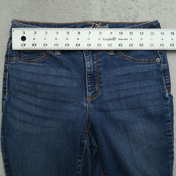 Universal Thread Jeans Women's Size 4L Blue High-Rise Jegging Denim 32" Inseam - Picture 15 of 16